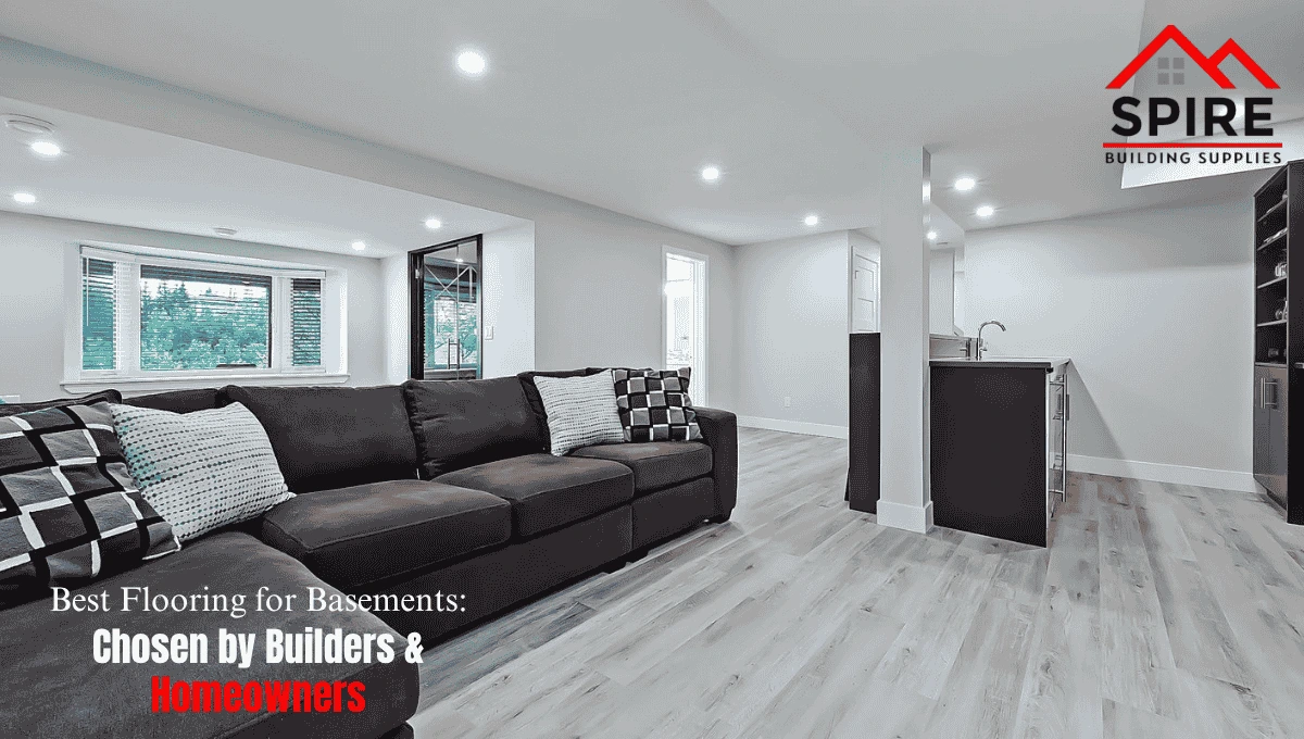 Best Flooring for Basements: Chosen by Builders & Homeowners