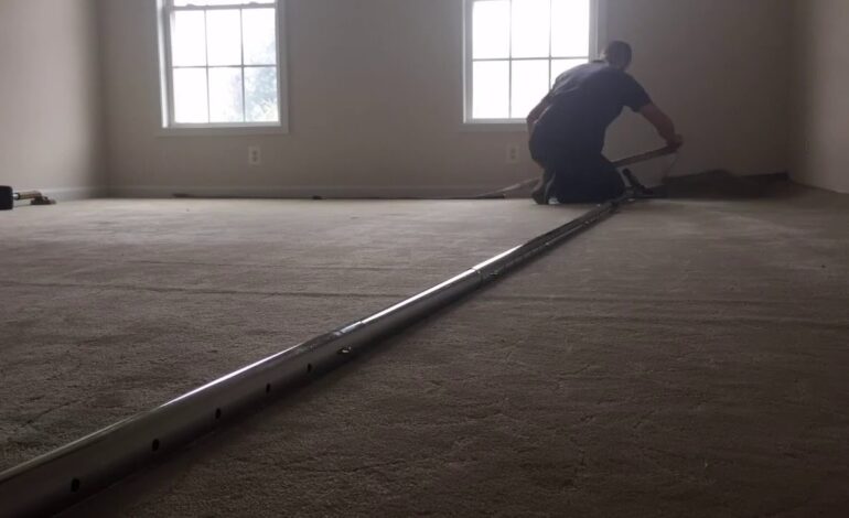 Carpet Seam Damage Repair
