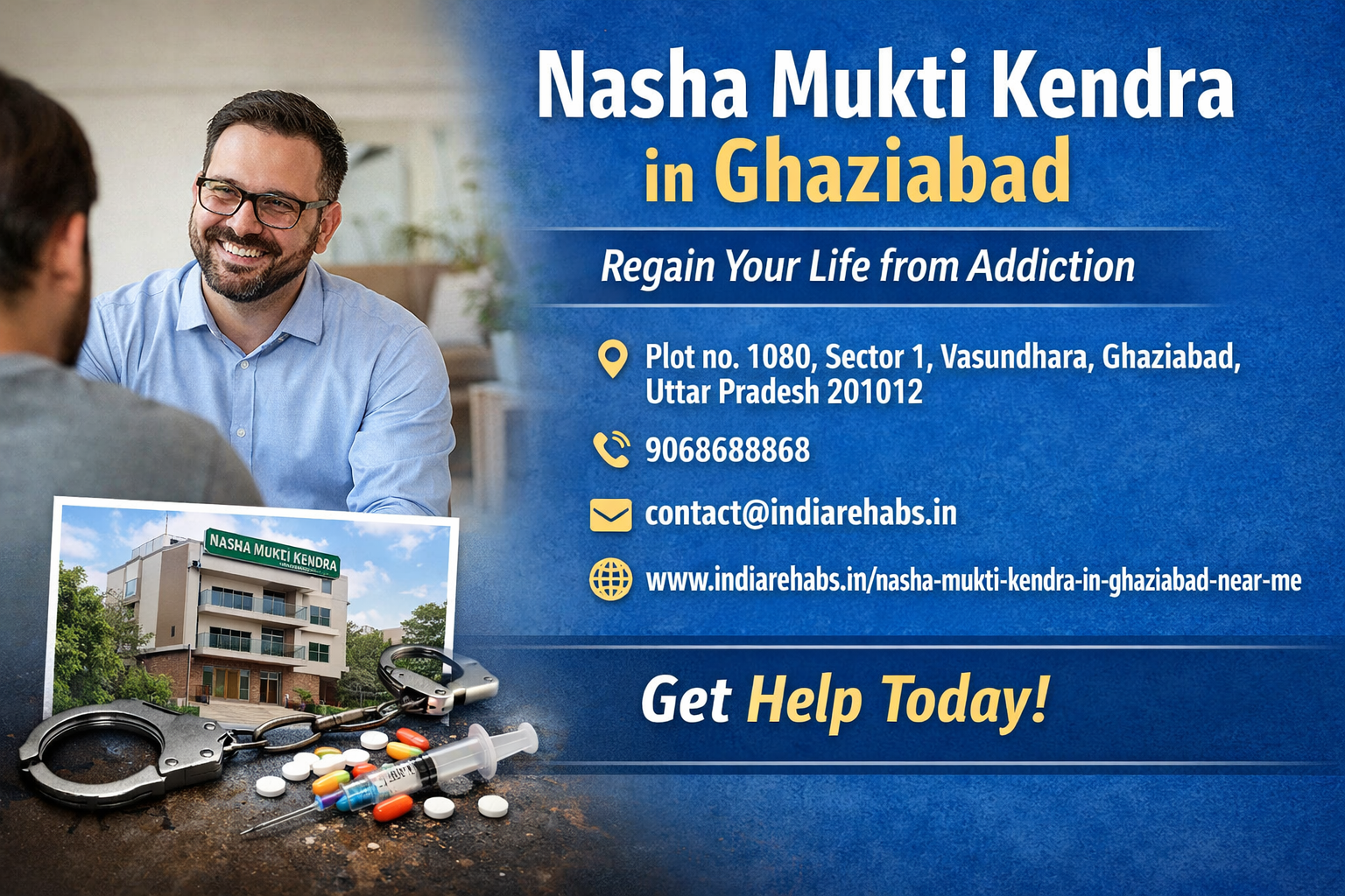 Best Rehabilitation Centre in Ghaziabad for Alcohol and Drug Recovery