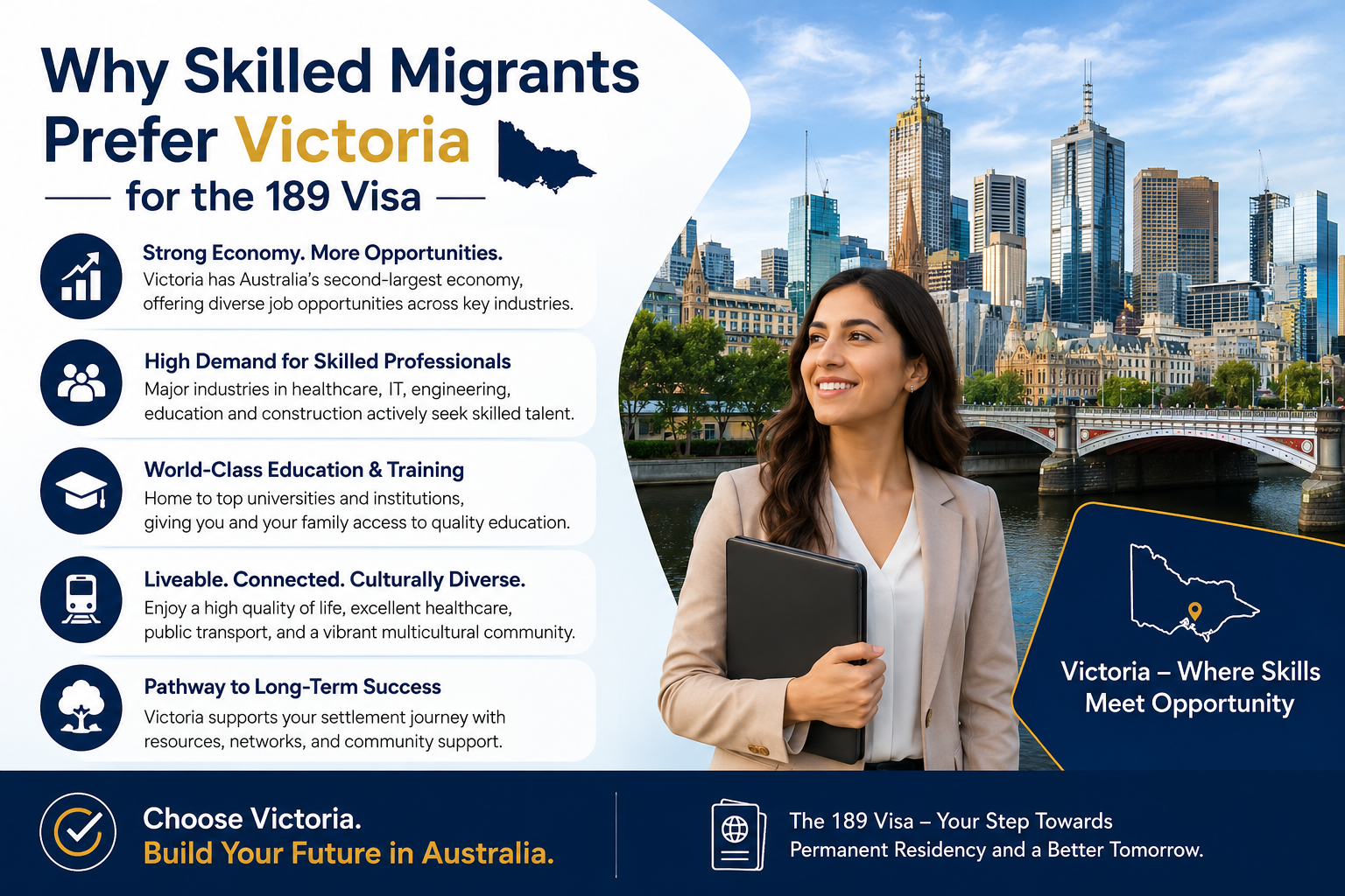 Why Skilled Migrants Prefer Victoria for the 189 Visa