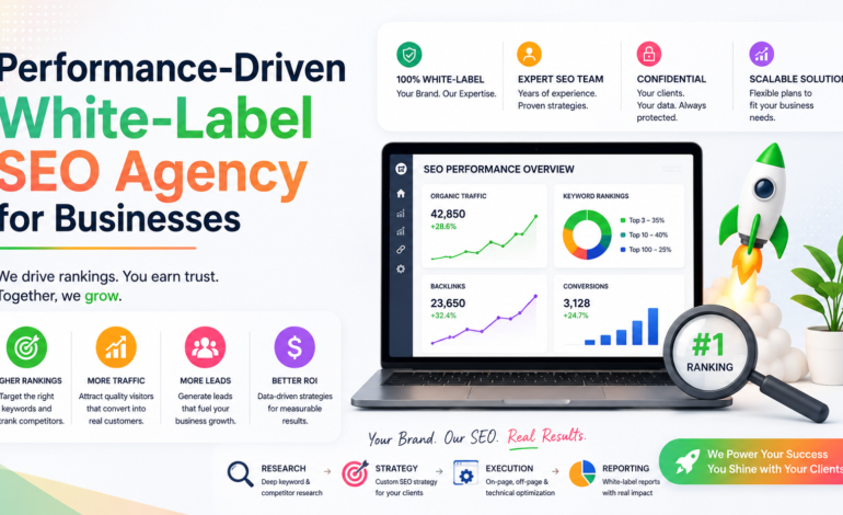 Performance-Driven White-Label SEO Agency for Businesses