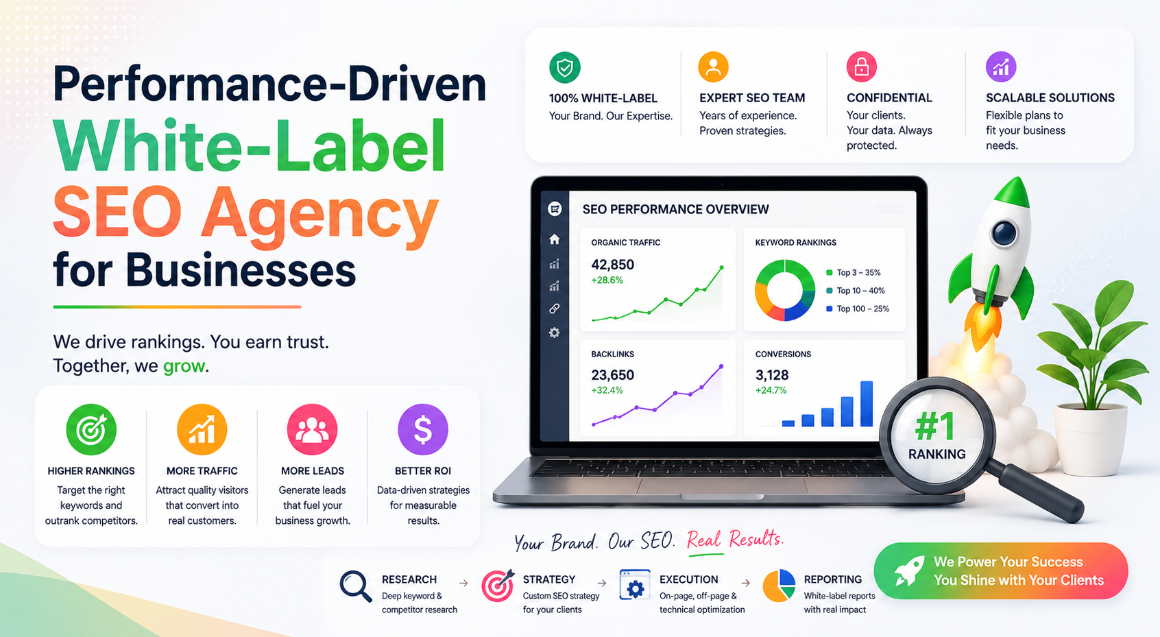 Performance-Driven White-Label SEO Agency for Businesses