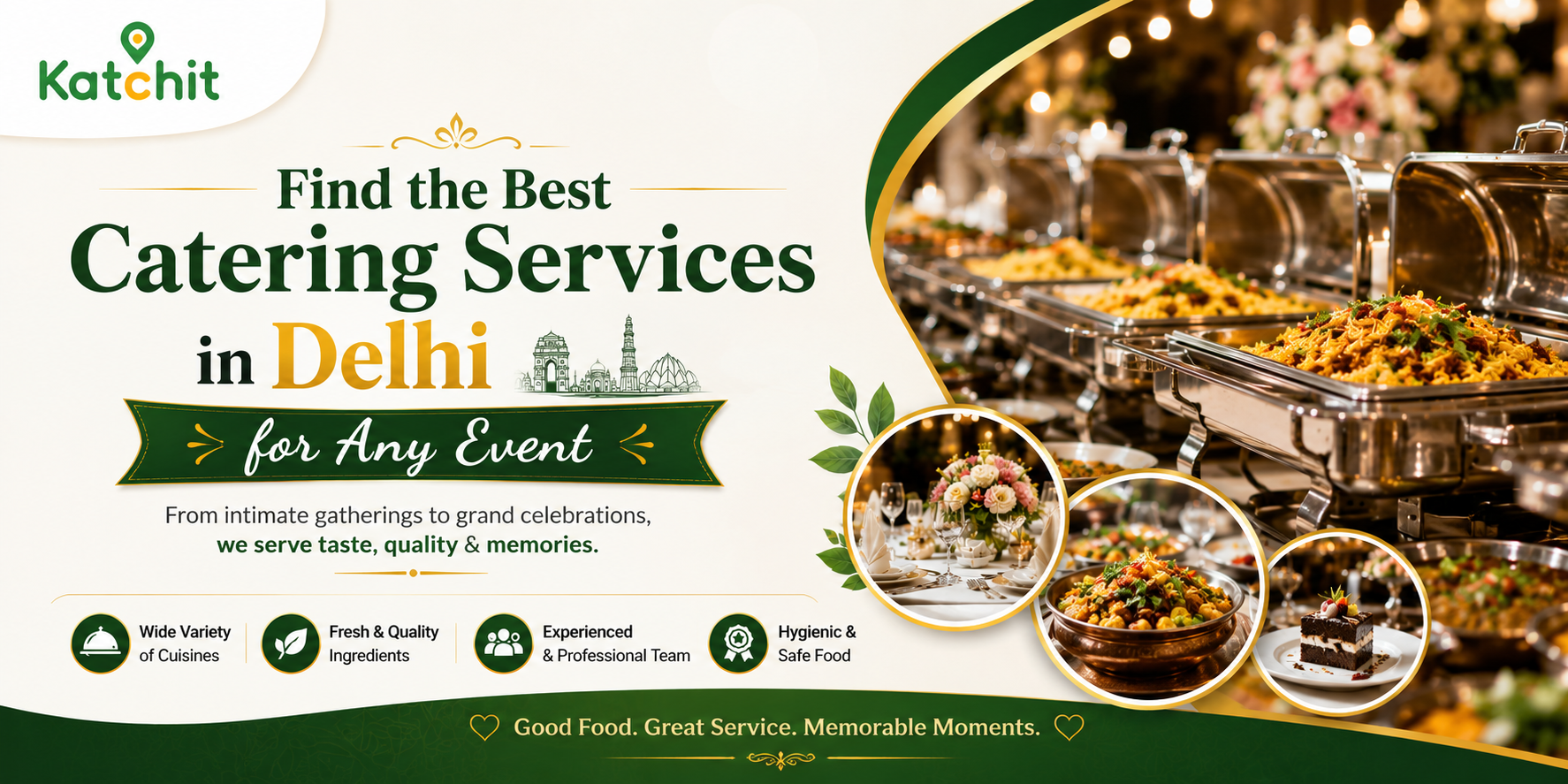 Find the Best Catering Services in Delhi for Any Event