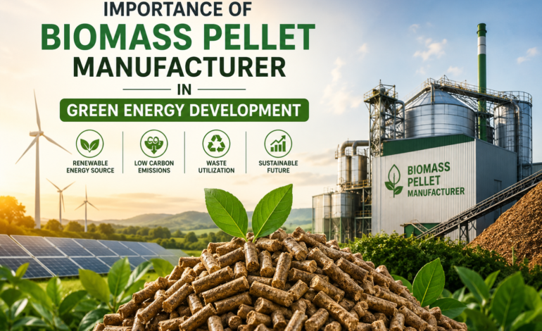 biomass pellet manufacturer
