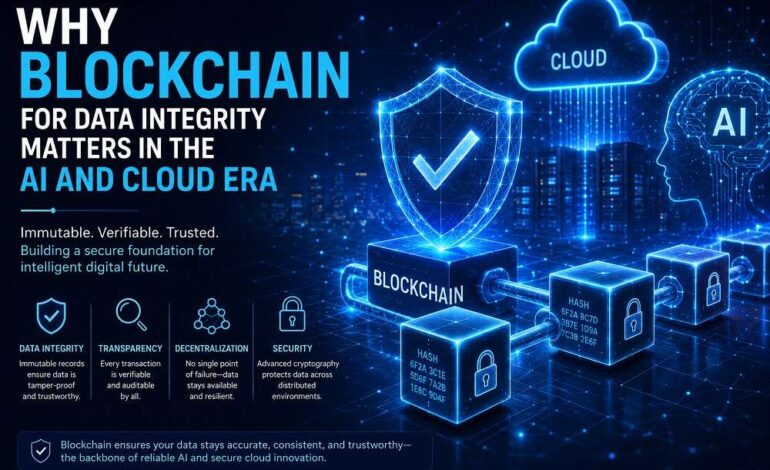 blockchain for data integrity