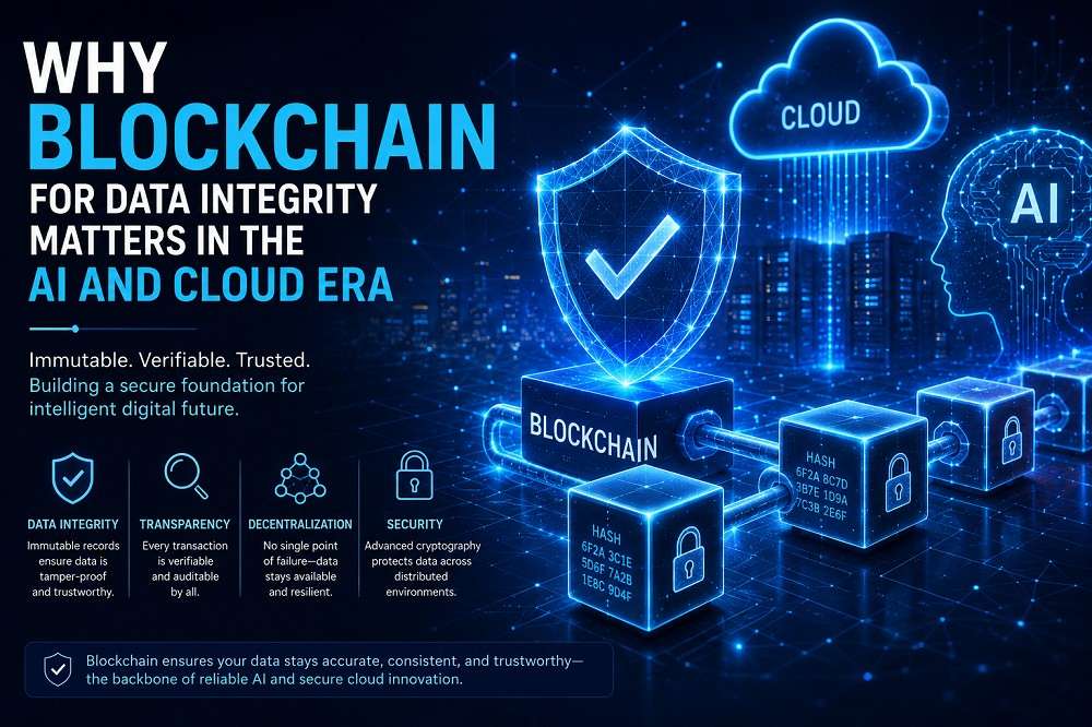 Why Blockchain for Data Integrity Matters in the AI and Cloud Era