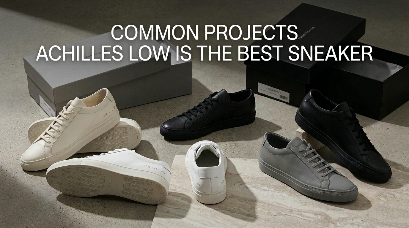 Common Projects Achilles Low The Definitive All White Guide