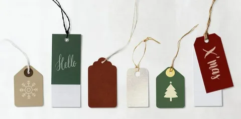 Custom Holiday Hang Tags