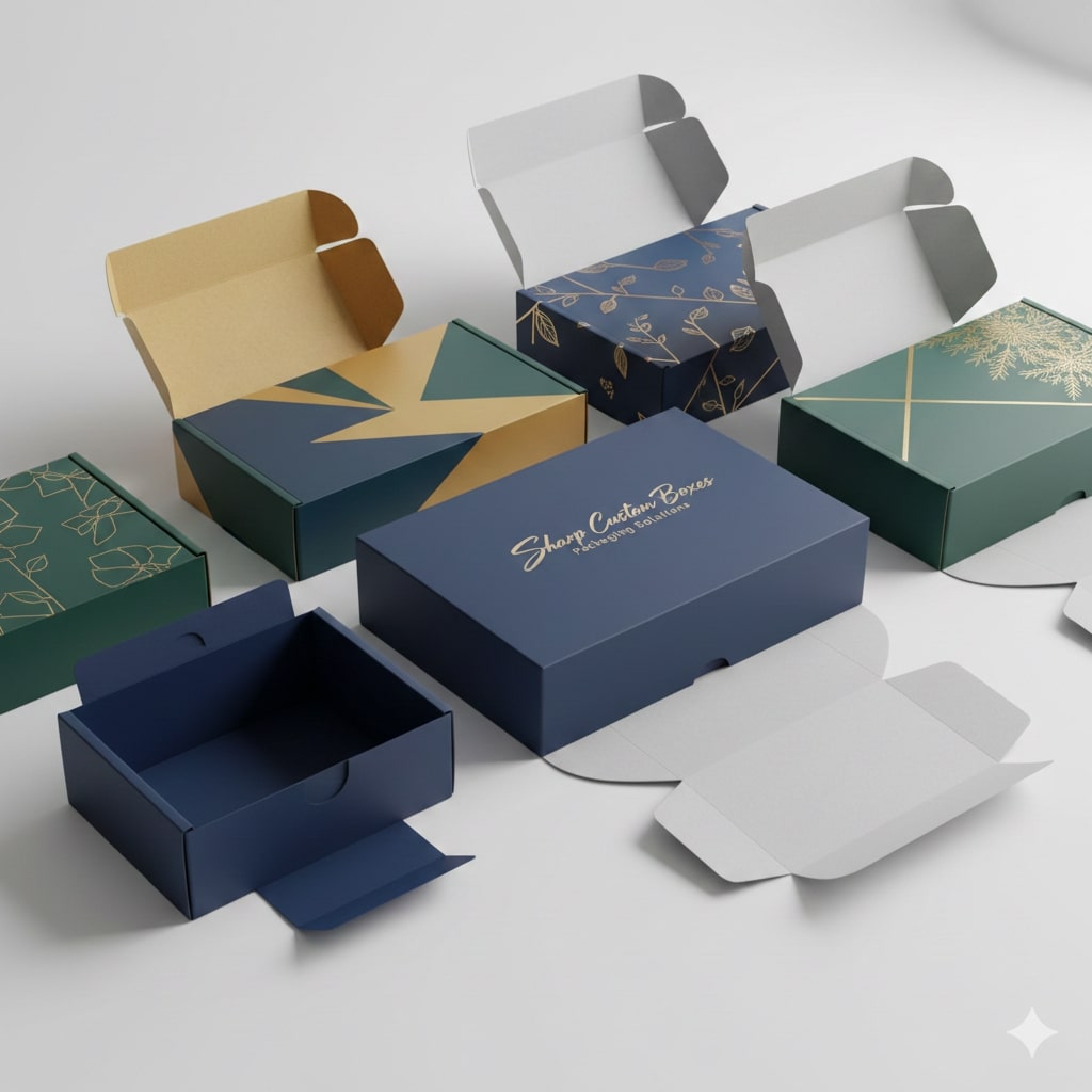 What Are the Benefits of Custom Reverse Tuck End Boxes?