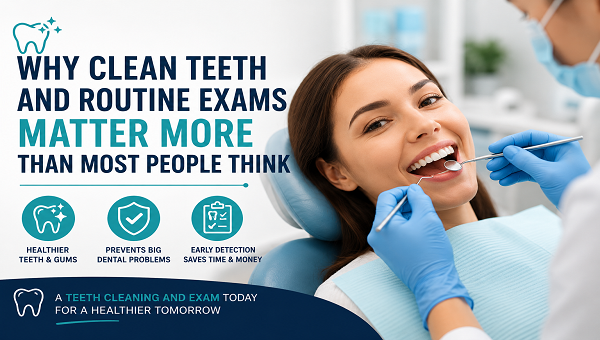 Why Clean Teeth and Routine Exams Matter More Than Most People Think