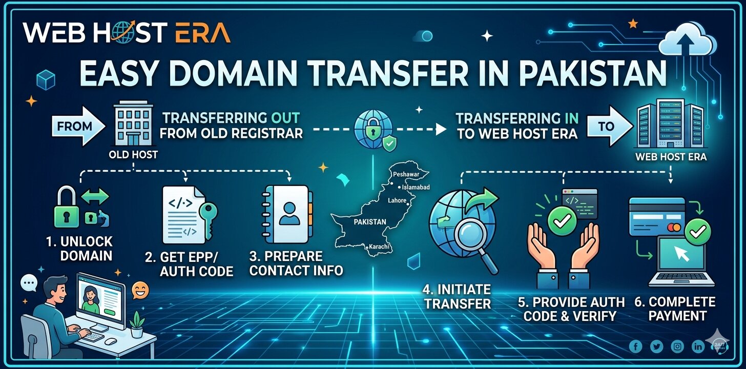 How Much Does Domain Transfer in Pakistan Cost?