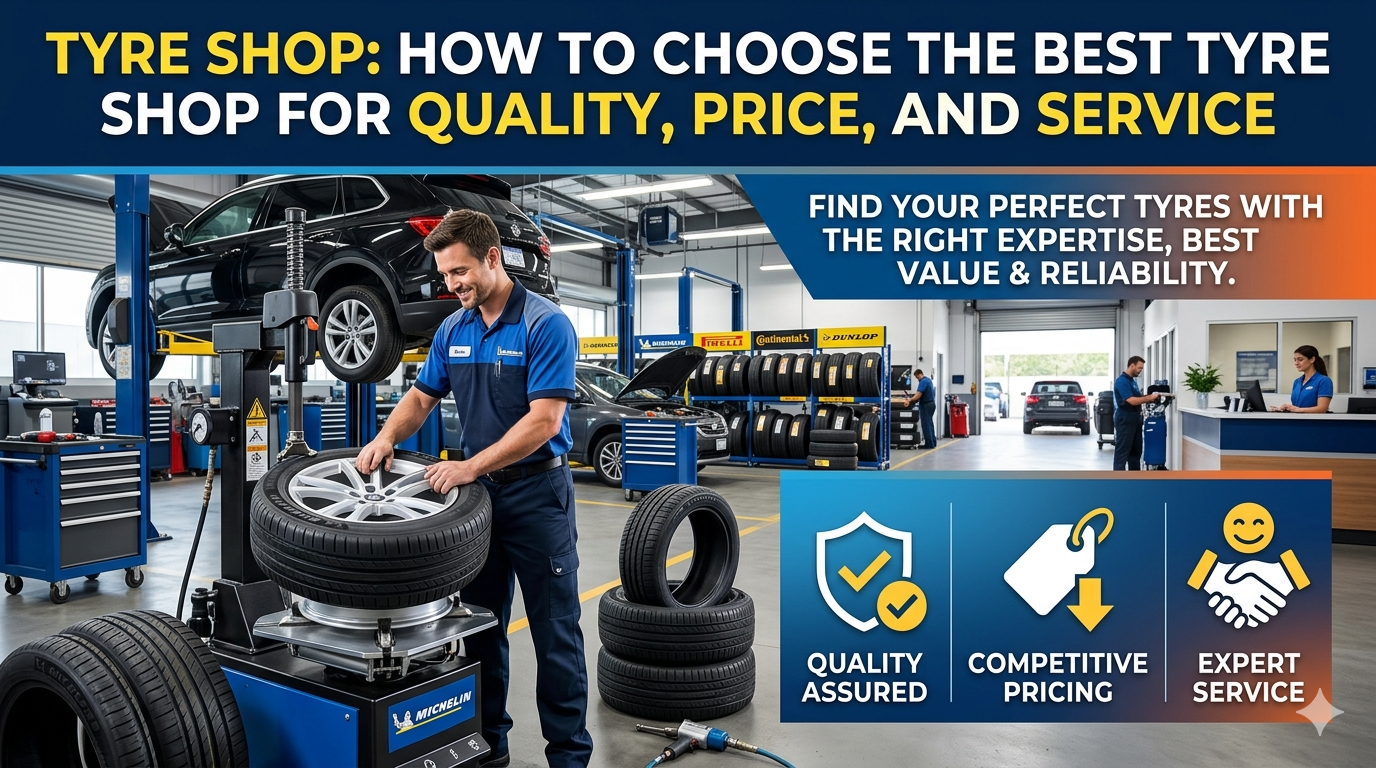 Tyre Shop: How to Choose the Best Tyre Shop for Quality, Price, and Service
