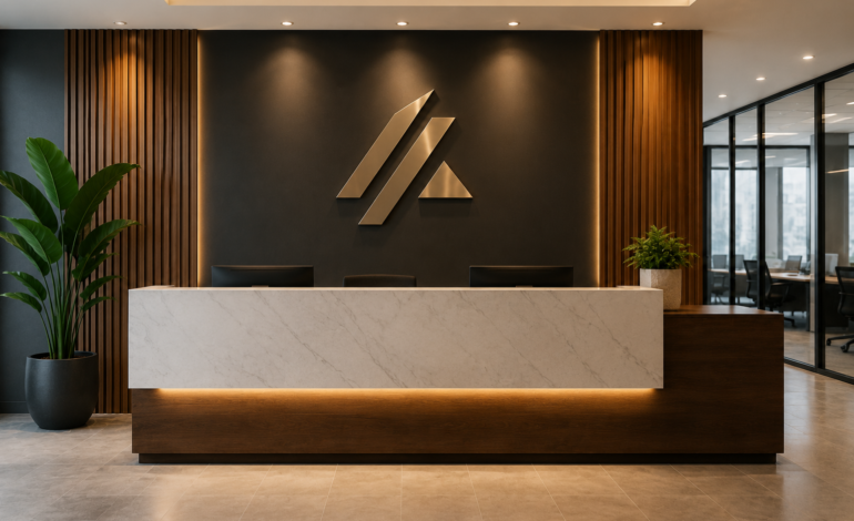 Modern Lobby Signs for Business and Their Impact on Customer Experience