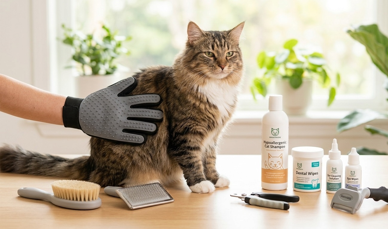 Must-Have Cat Grooming Supplies for a Healthy and Happy Feline