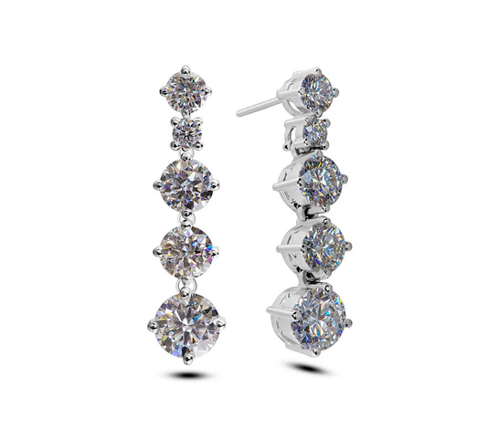 Moissanite Earrings UK: A Brilliant Choice for Everyday Luxury
