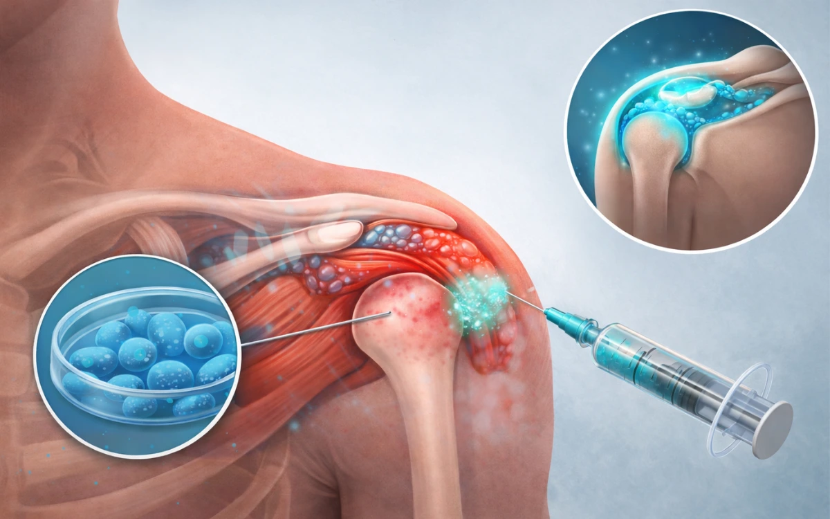 Stem Cell Therapy in Managing Shoulder Bursitis Symptoms