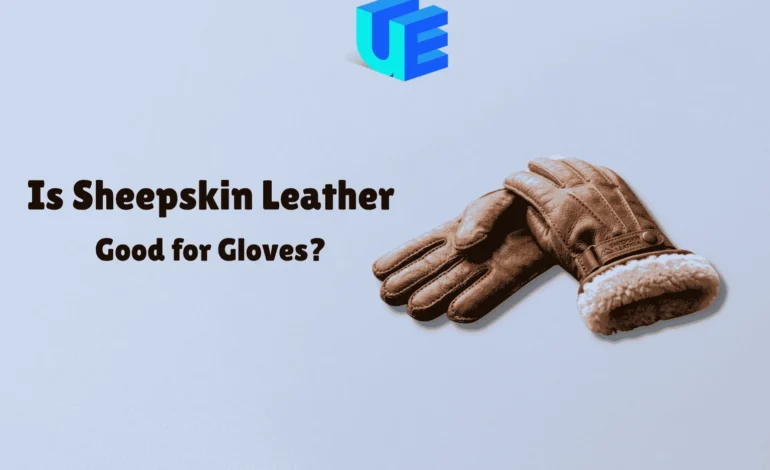 sheepskin leather gloves