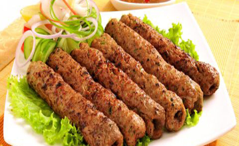 Beef Seekh Kabab.