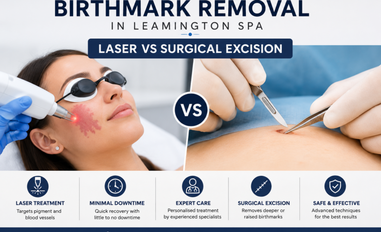 Birthmark Removal in Leamington Spa Laser Surgical vs Excision