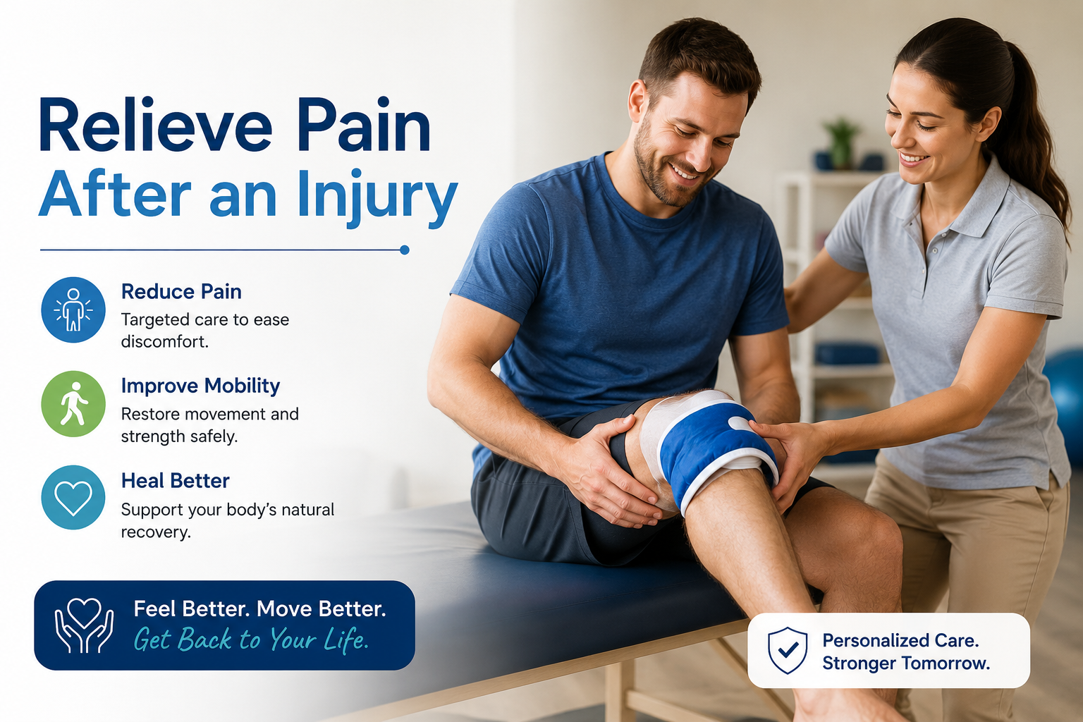 How to Relieve Pain After an Injury or Accident