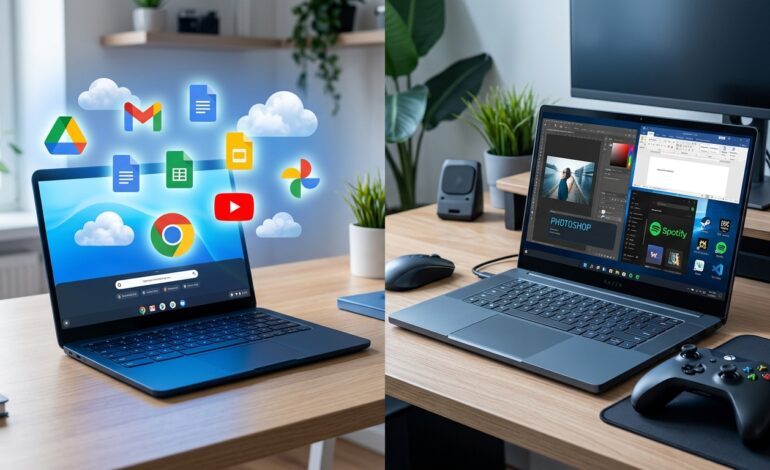 Chromebook vs Laptop