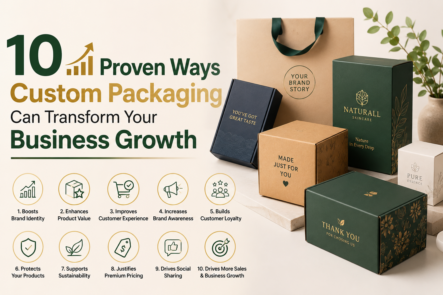 10 Proven Ways Custom Packaging Can Transform Your Business Growth