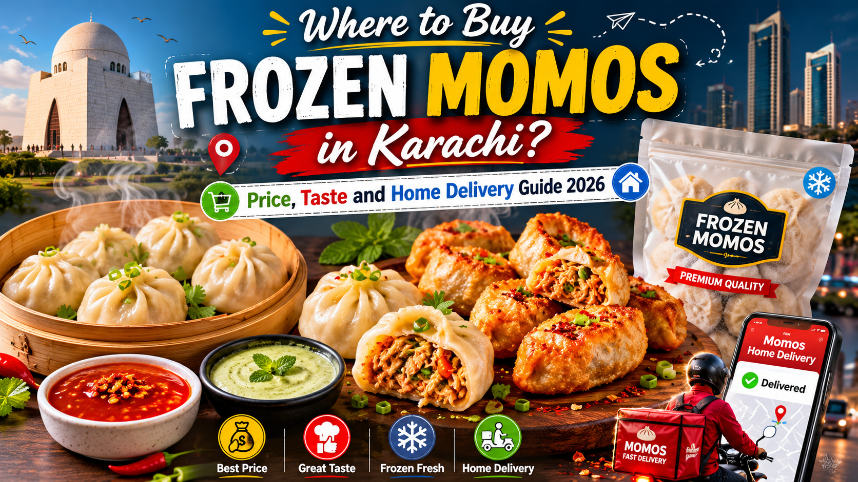 Where to Buy Frozen Momos in Karachi? Price, Taste and Home Delivery Guide 2026