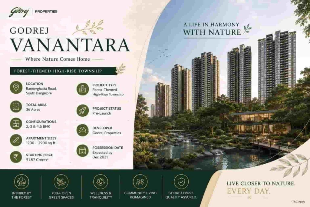 Godrej Vanantara Bangalore