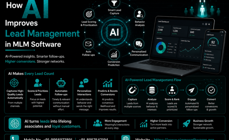 How AI Improves Lead Management in MLM Software