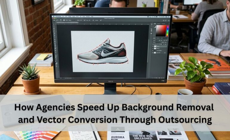 How Creative Agencies Speed Up Background Removal and Vector Conversion Through Outsourcing
