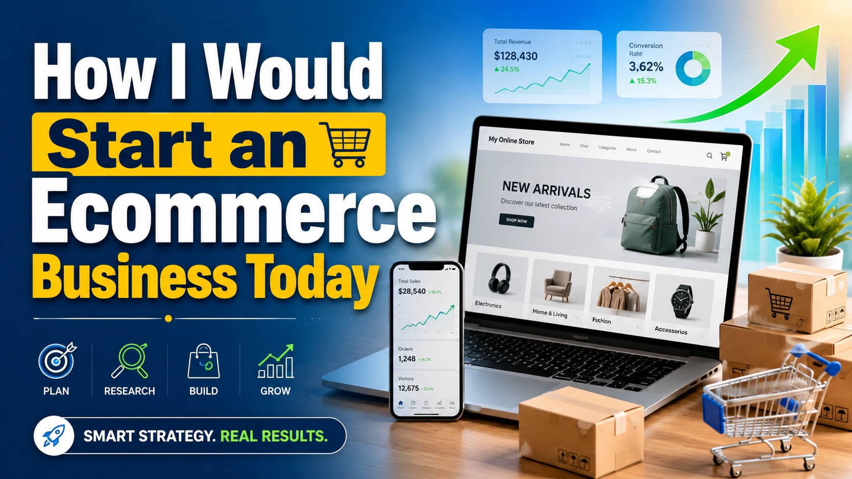 How I Would Start an Ecommerce Business Today: A Practical Blueprint