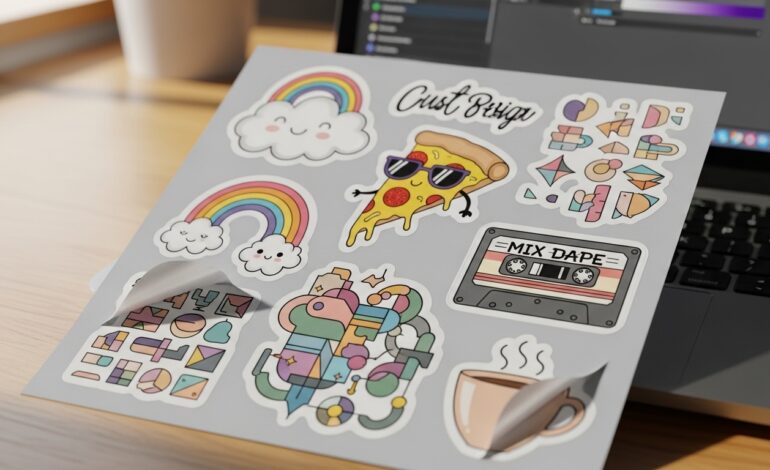 Boost Business with Custom Sticker Label Solutions