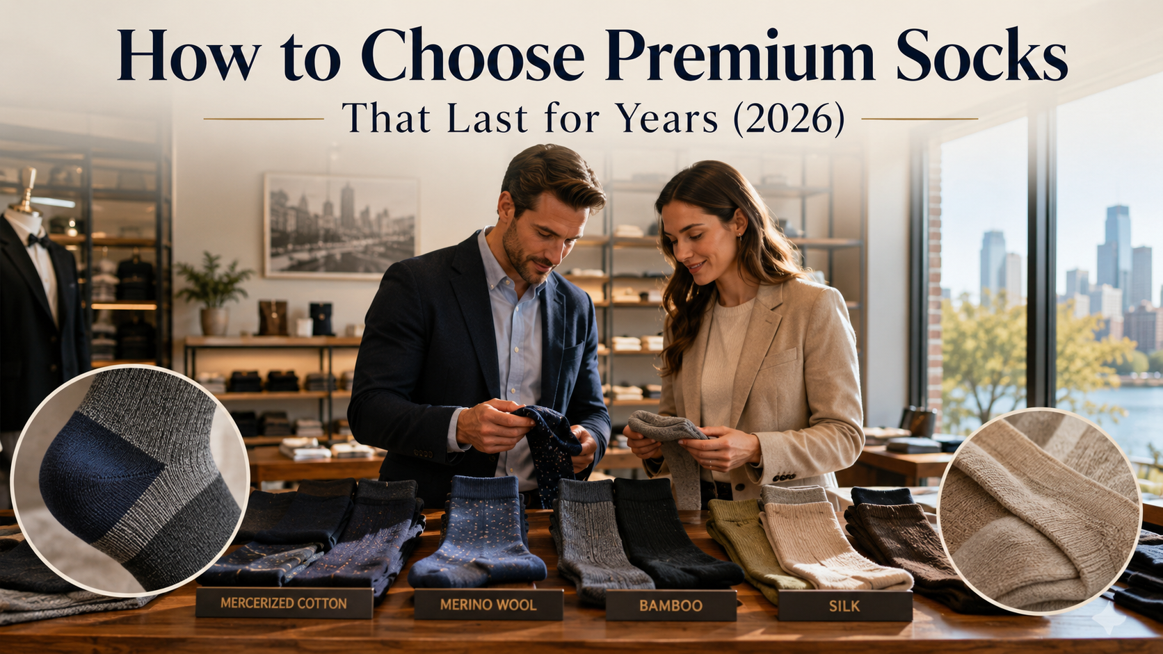How to Choose Premium Socks That Last for Years