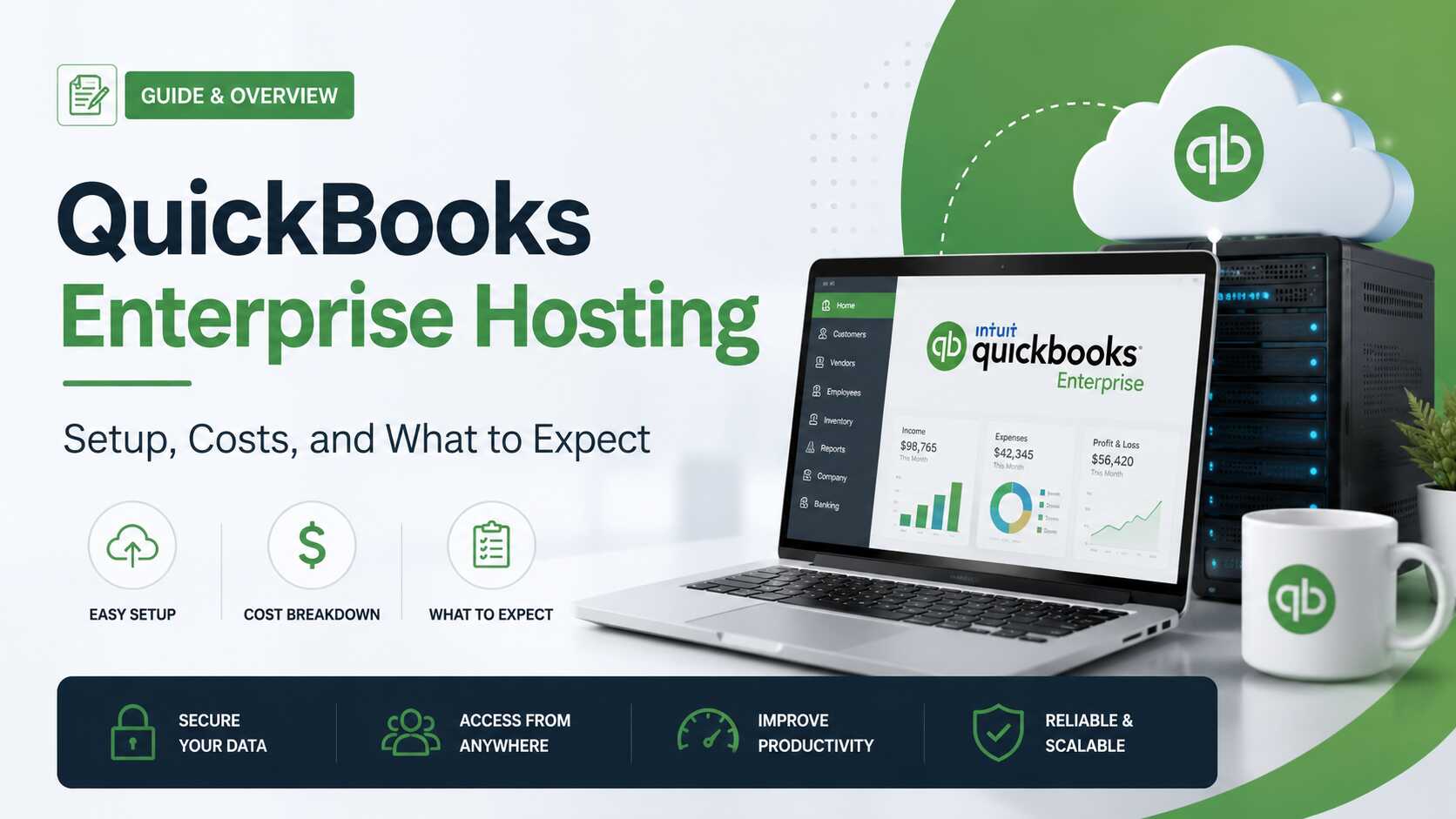 QuickBooks Enterprise Hosting – Setup, Costs And What to Expect