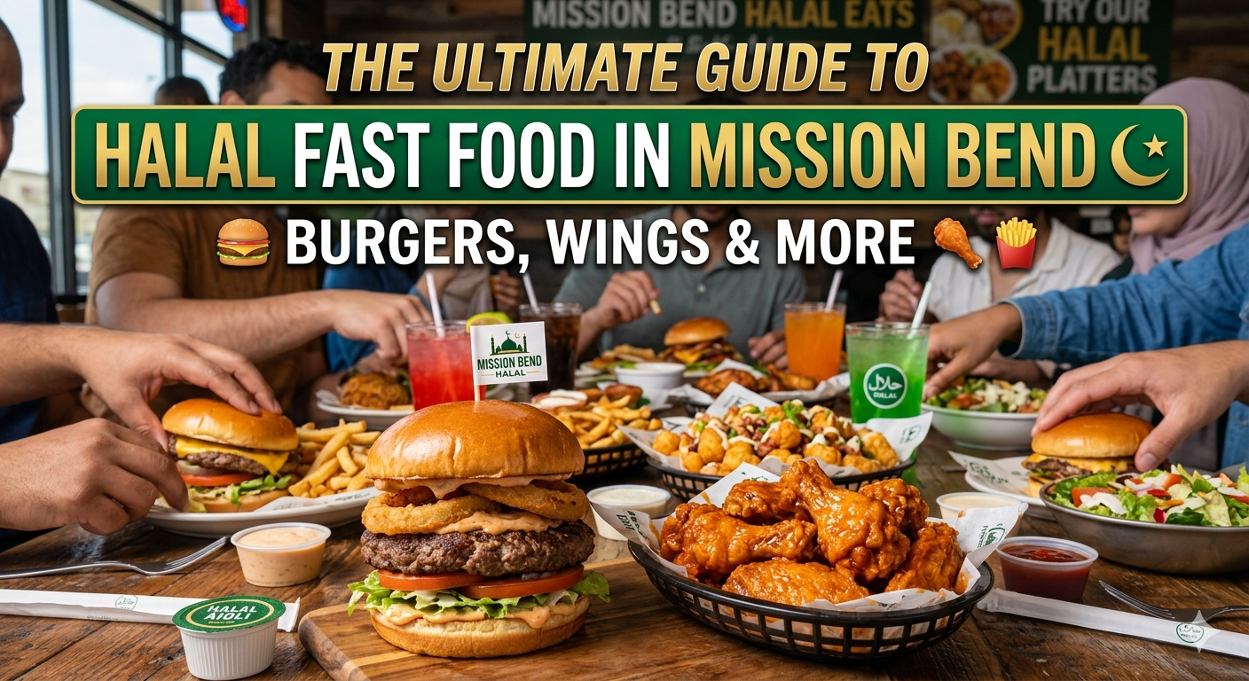 The Ultimate Guide to Halal Fast Food in Mission Bend – Burgers, Wings & More