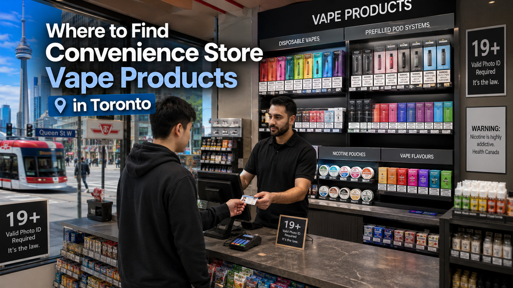 Where to Find Convenience Store Vape Products in Toronto (2026 Guide)