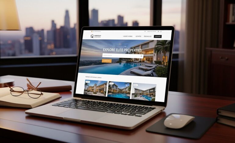 Dubai Real Estate Website Design Company for Smart Property Solutions