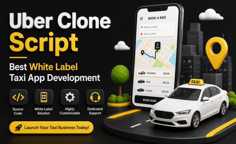 Uber Clone Script | Best White Label Taxi App Development