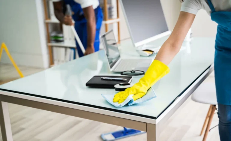 schoonmaken bedrijf oudijk