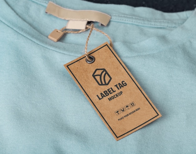 Custom Shirt Tags for Simple Brand Identity Guide