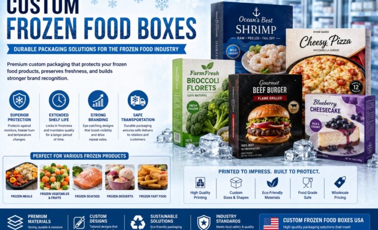 Custom Frozen Food Boxes