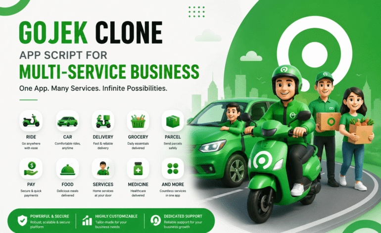 Get Gojek Clone App Script for Multi-Service Business