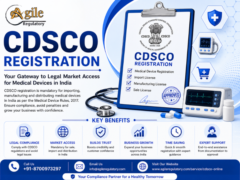 CDSCO Registration for Medical Devices: Eligibility & Fees