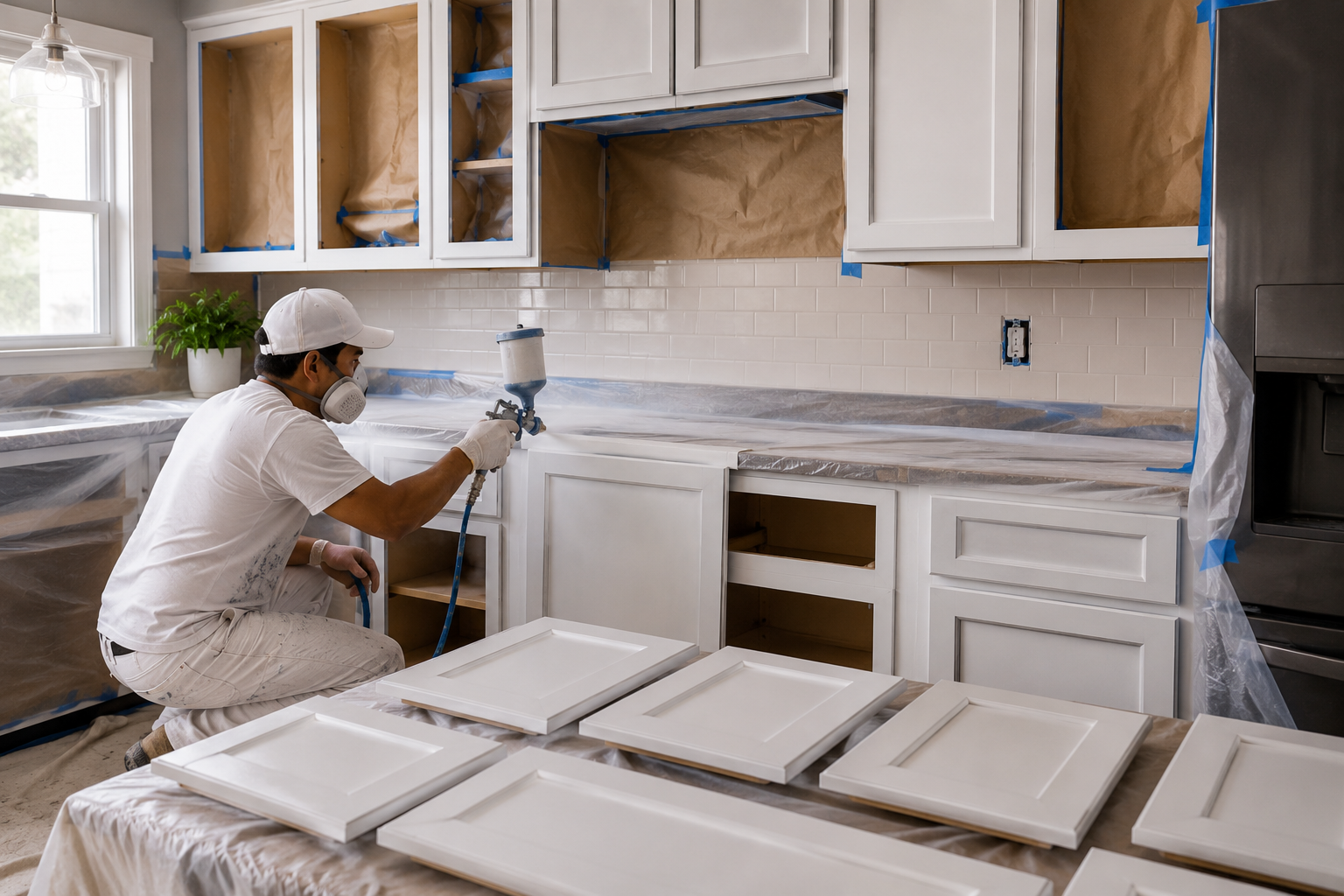 Cabinet Painting Service in Corpus Christi TX Transform Your Kitchen Without a Full Remodel