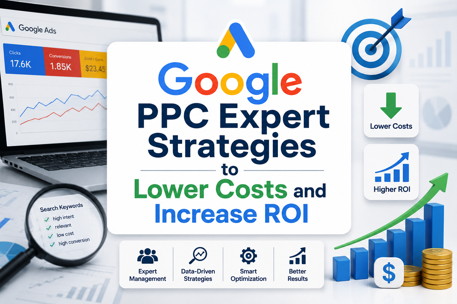 Google PPC Expert Strategies to Lower Costs and Increase ROI
