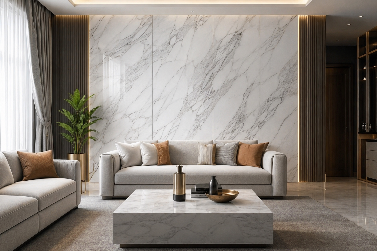White Gray Pearl Marble PVC Wall Panels: A Complete Guide to Stylish, Durable Interior Walls