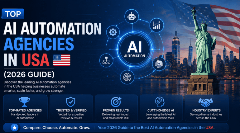 Top AI Automation Agencies in USA (2026 Guide)