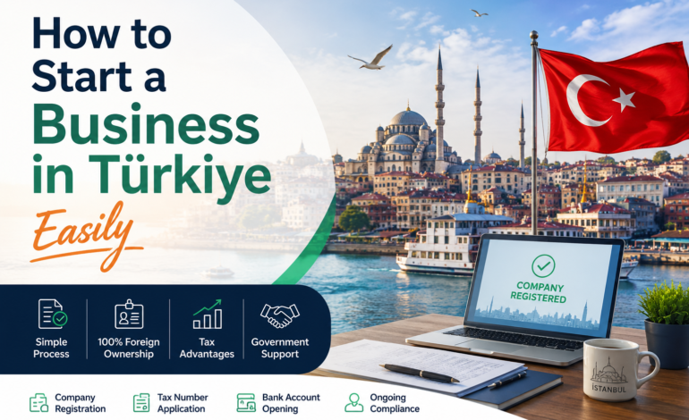How to Start a Business in Türkiye Easily
