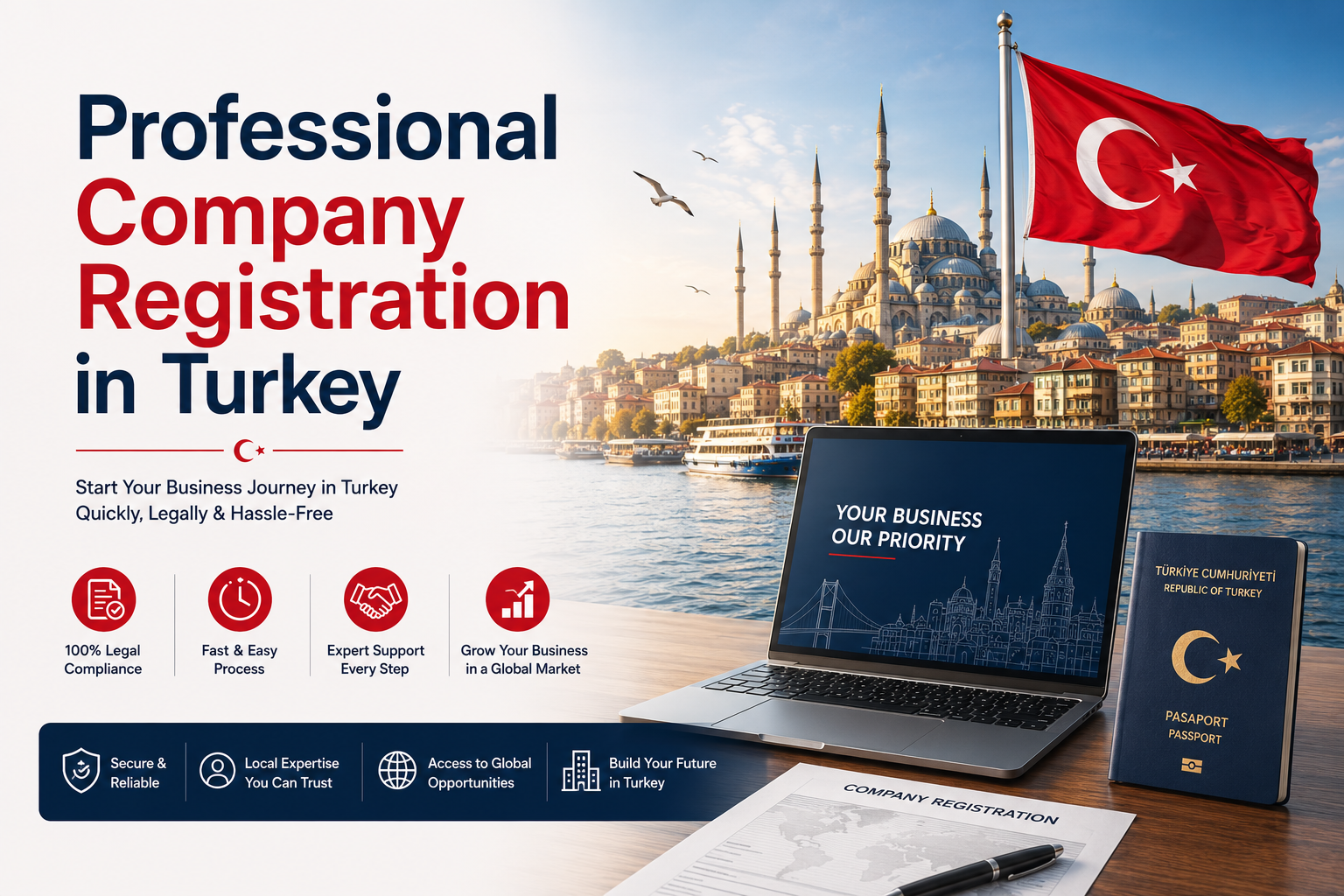 Professional Company Registration in Turkey