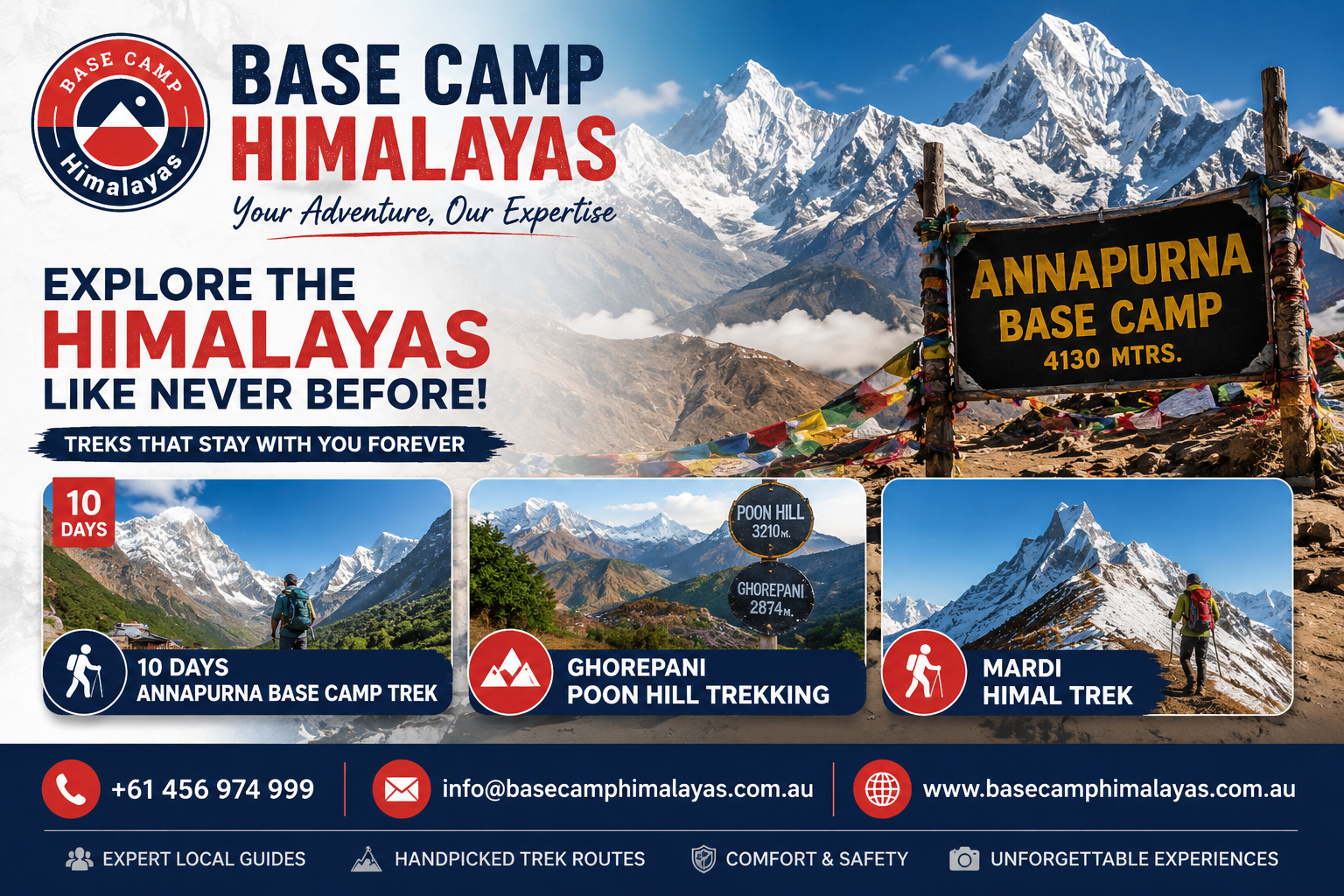 Ultimate Nepal Trekking Guide: Annapurna Base Camp, Ghorepani Poon Hill & Mardi Himal Journeys